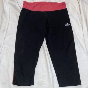 Adidas Capri Workout Pants Size L